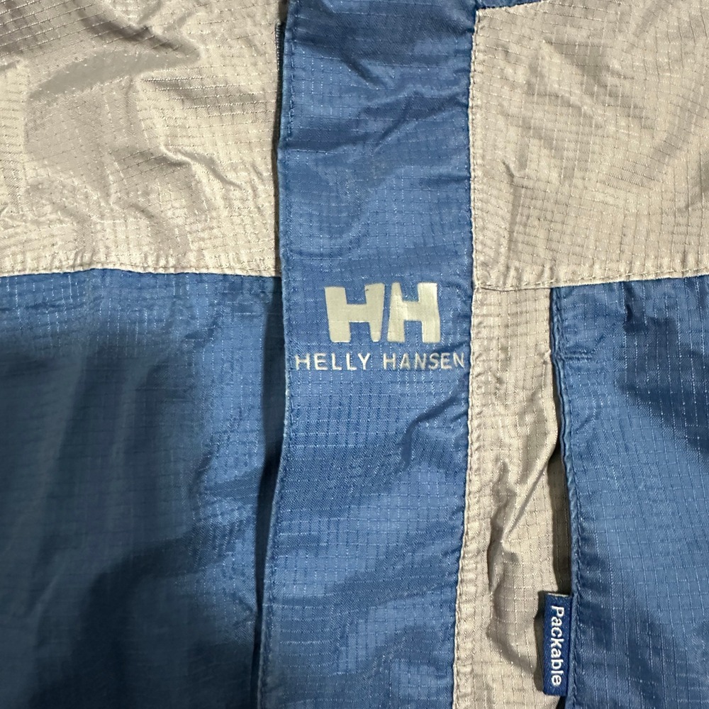 Helly Hansen Packable Windbreaker Jacket Hooded B… - image 4